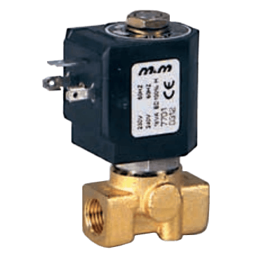 M&M 2/2-Way Direct-Acting Solenoid Valve, G 1/8" - G 1/4", RD262DV-263DV